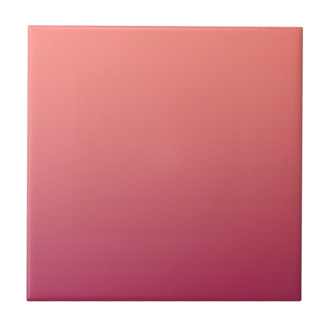Red Colour Ceramic Tile (Front)