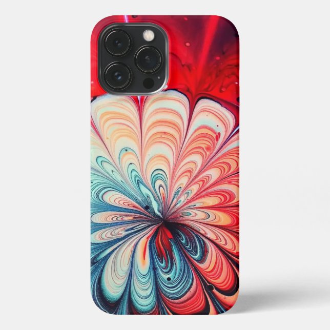 Red colour iPhone case (Back)