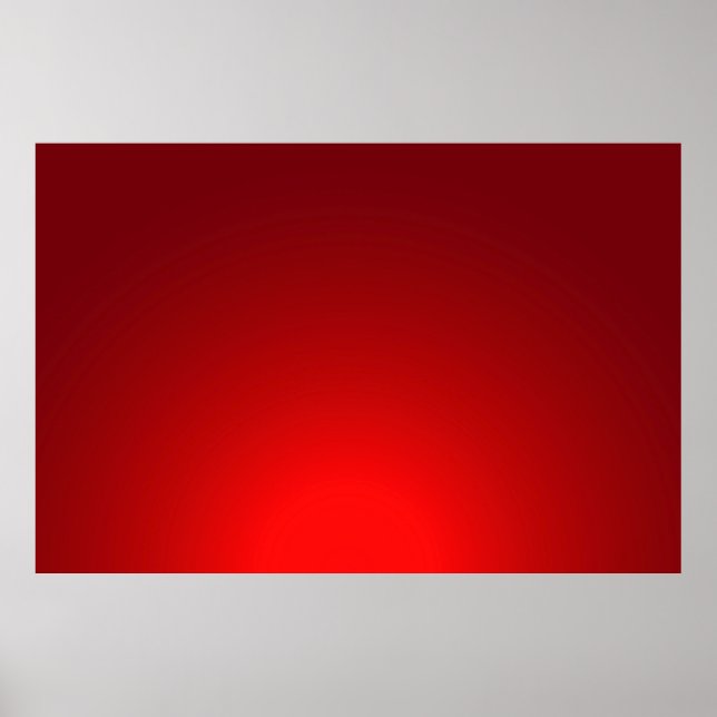 Red colour simple background poster (Front)