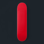 Red Colour Skateboard<br><div class="desc">Red Plain Colour Skateboard. Solid red colour skate deck</div>