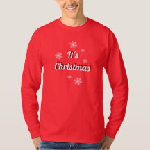 Red colour sweatshirt for Christmas sweatshirt