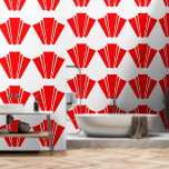 Red Coloured Art Deco Design  Wallpaper<br><div class="desc">Wallpaper red coloured art deco design that can be customised with any text. Should you require any help with customising then contact us through the link on this page. Red coloured art deco design wallpaper</div>