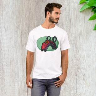 Red Colourful Roller Coaster Ride T-Shirt