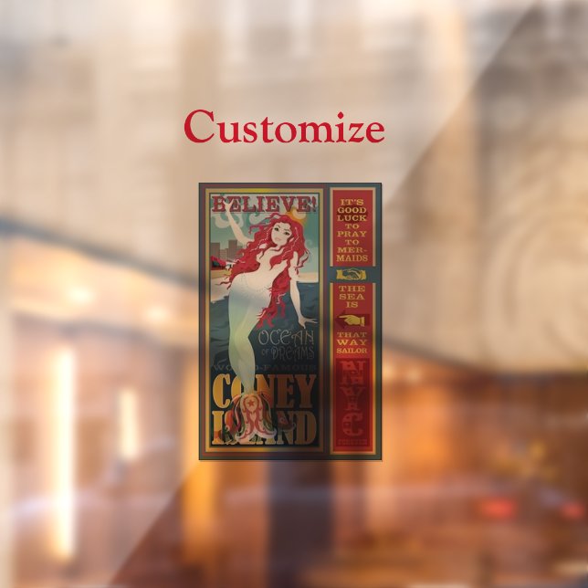 red coney island mermaid Thunder_Cove (Sheet 2)