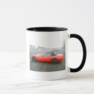 Red Convertible Corvette Mug