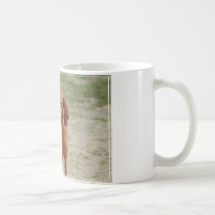Red Coonhound Coffee Mug