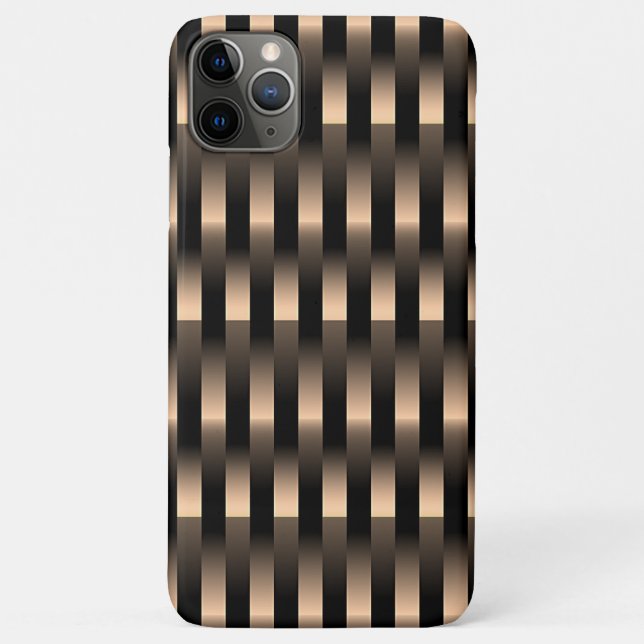 Red Copper Metallic Weave Pattern Case-Mate iPhone Case (Back)