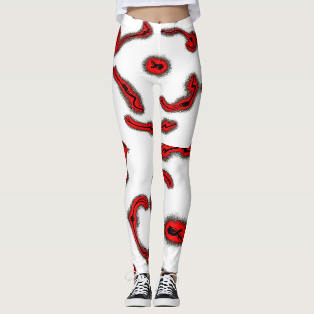Red Core Leggings (Front)