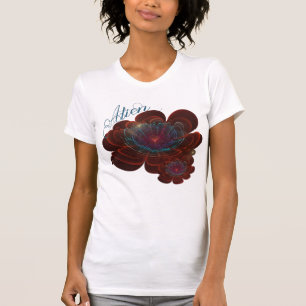 Red Corolla Flower T-Shirt
