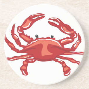Red Crab Coaster