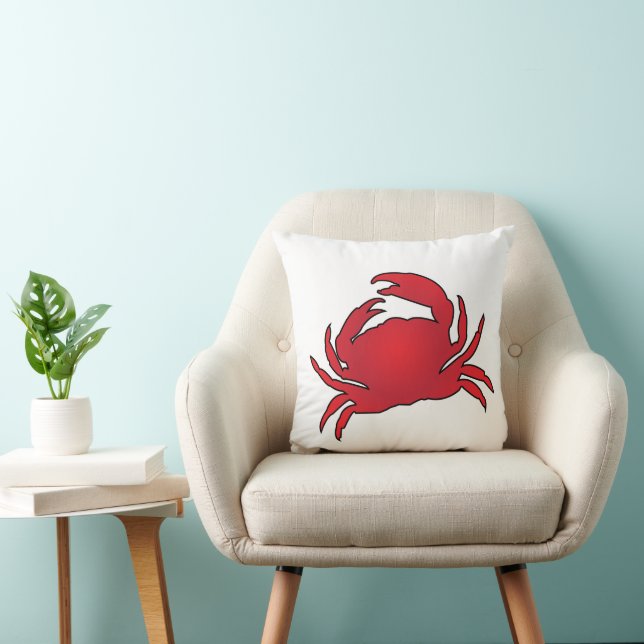 Red Crab Cushion (Chair)