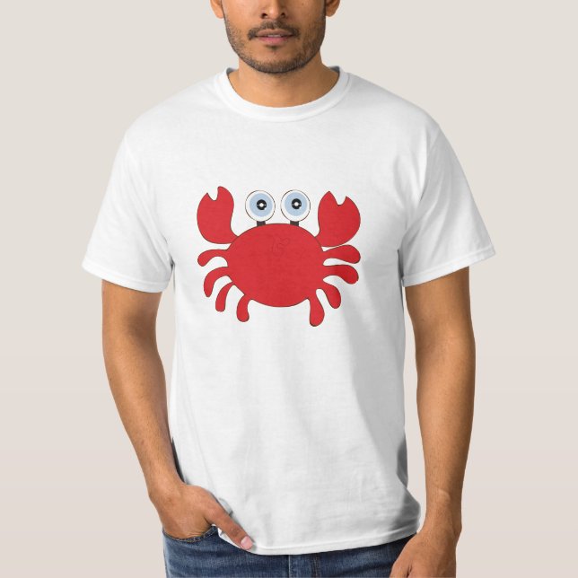 Red Crab Food Custom T-Shirt (Front)