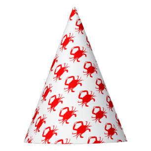 Red Crab Party Hat