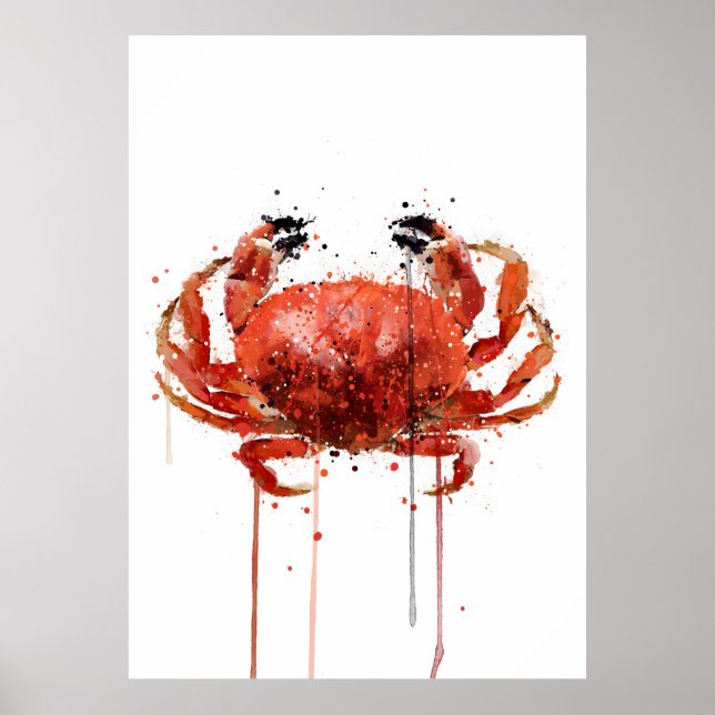 Red Crab Poster (Front)