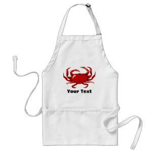 Red Crab Template Apron