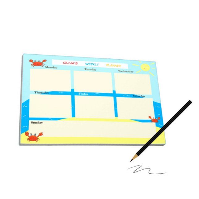 Red crabs and sea notepad (Creator Uploaded)