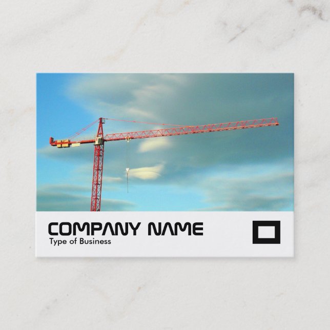 Red Crane Business Card (Front)