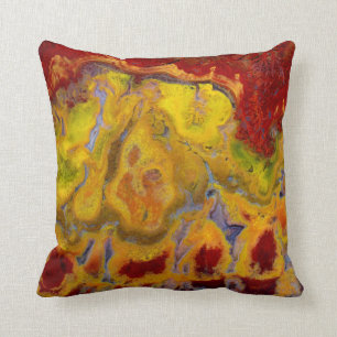 Red Crayola Jasper Cushion