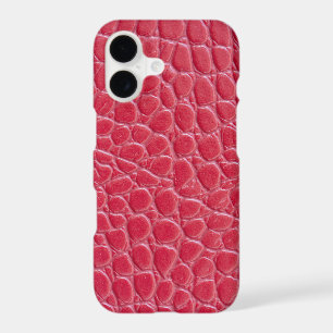 Red crocodile skin Print