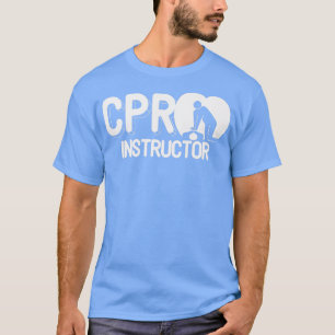 Red Cross  CPR Instructor Best CPR EMT Trainer Gif T-Shirt