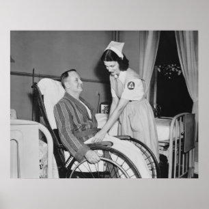 Red Cross Nurse's Aide: 1940 Poster