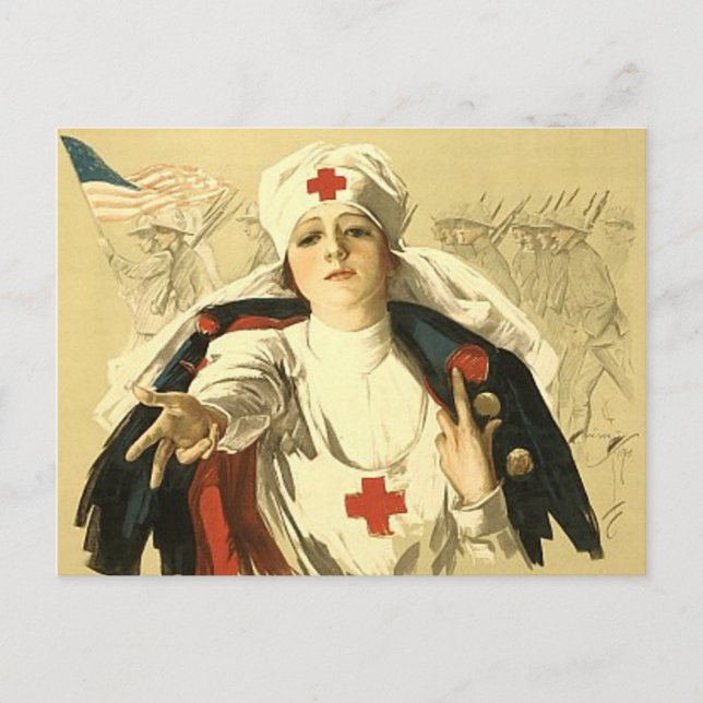 Red Cross Postcard (Front)