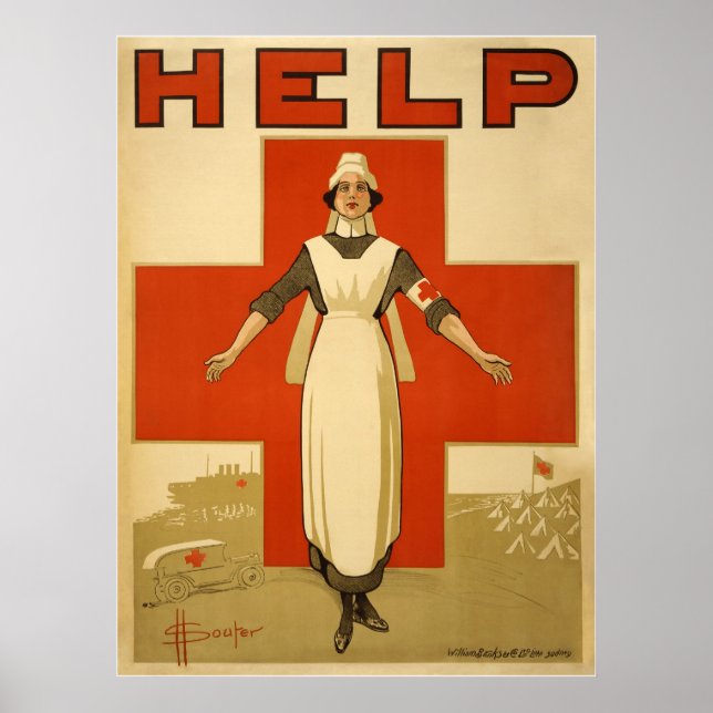 Red Cross Poster (Front)