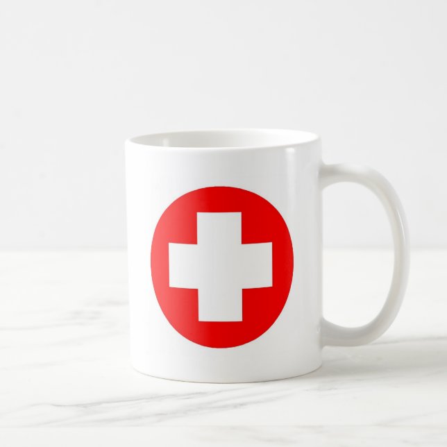 Red Cross Products & Designs! Coffee Mug (Right)