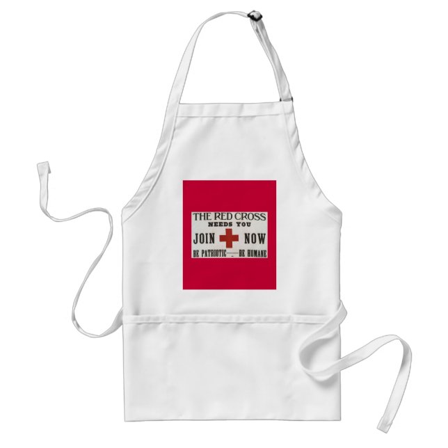 Red Cross Standard Apron (Front)