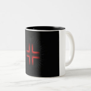 Red Cross Symbol Mug – Simplicity and Elegance