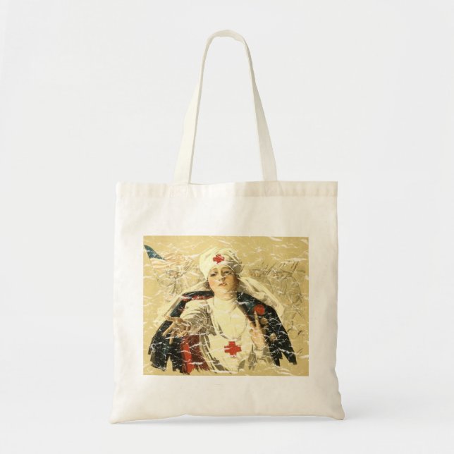 Red Cross Tote Bag (Front)