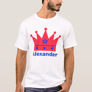 Red Crown Customizable T-Shirt