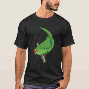 Red crowned parakeet Kakariki T-Shirt