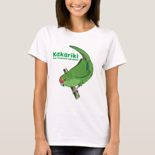 Red-crowned parakeet Kākāriki T-Shirt