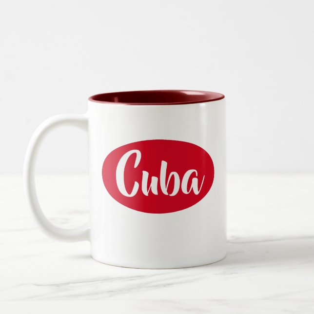 Red Cuba Mug (Left)
