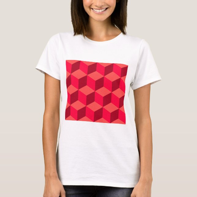 Red Cubes T-Shirt (Front)