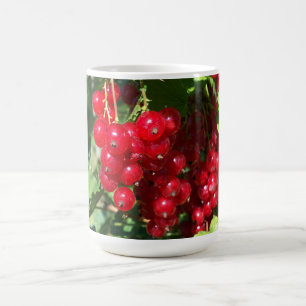 Red currant coffee mug