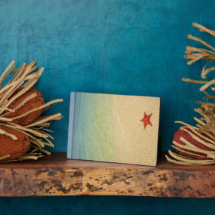Red Cushion Sea Star Trinidad, Cuba Plaque