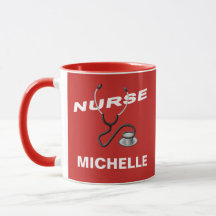 RED Customisable Name Nurse