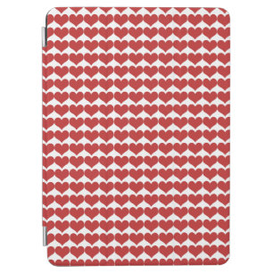 Red Cute Hearts Pattern iPad Mini Cover