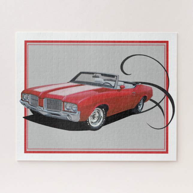 Red Cutlass Jigsaw Puzzle (Horizontal)