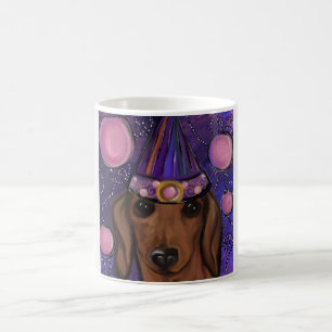 Red Dachshund Coffee Mug