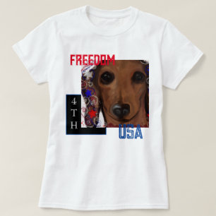 Red Dachshund      T-Shirt
