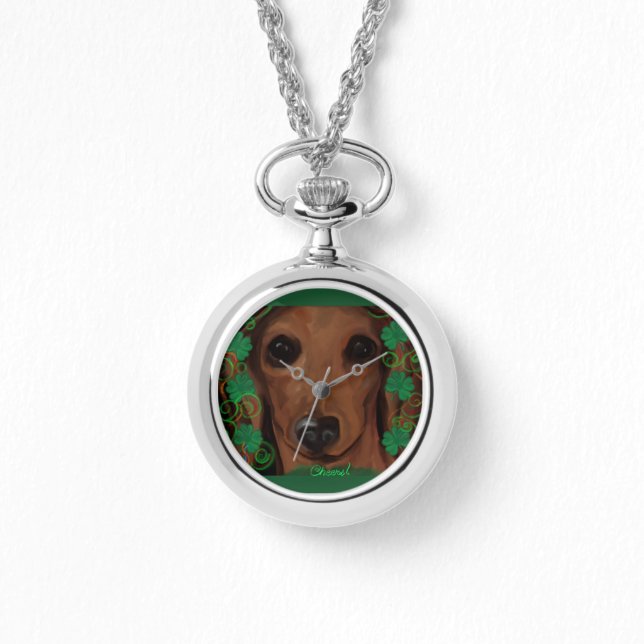 Red Dachshund      Watch (Front)