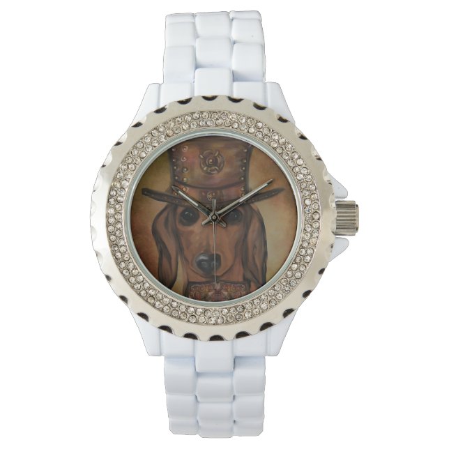 RED DACHSHUND  WATCH (Front)