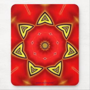 Red Daffodil Mousepad