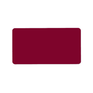 Red Dahlia Brick Maroon Burgundy 2015 Colour Trend Label