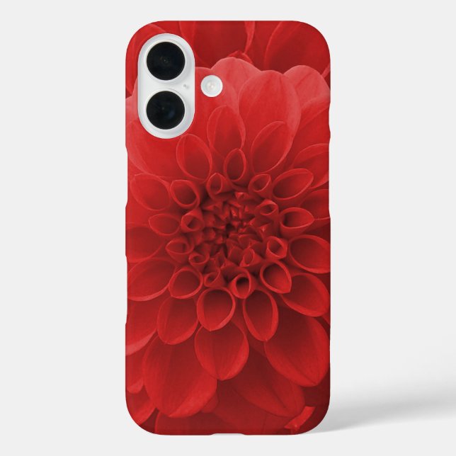 Red Dahlia Case-Mate iPhone Case (Back)