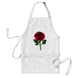 Red Dahlia in Sunshine Standard Apron