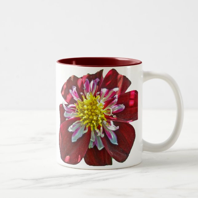 Red Dahlia Mug (Right)